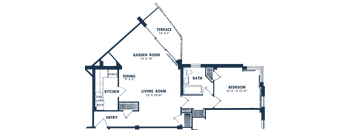 one bedroom floor plan 