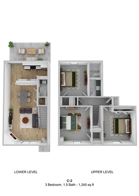 2 bedroom floor plan  the residences at