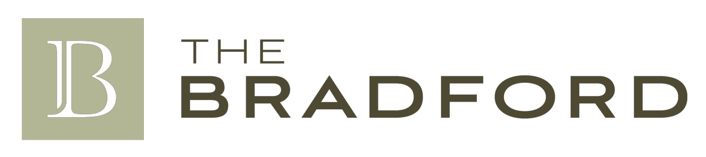 The Bradford logo with a green background.