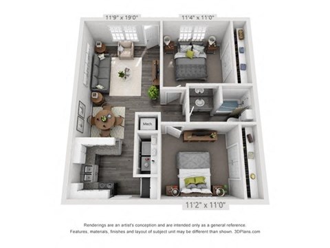 2129 Holly Oaks 1-3 Beds Apartment for Rent - Photo Gallery 27