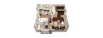 1 bedroom floor plan alamo ranch apartments san antonio tx