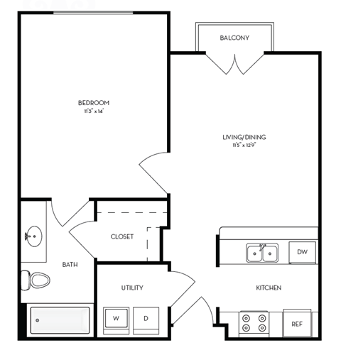 a drawing of a floor plan of a house