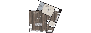 a??? floor plan of a two story apartment with bedroom and bathroom