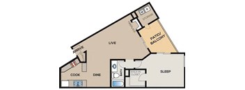 a diagram of a floor plan of a house