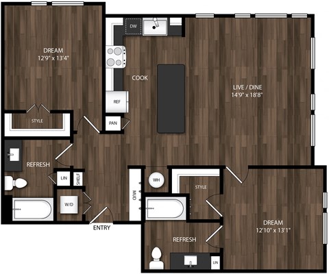 326 South Flores Street Studio-2 Beds Apartment for Rent - Photo Gallery 57