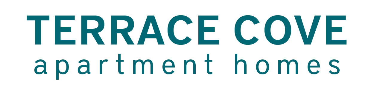 A logo for Terrace Cove Apartment Homes.