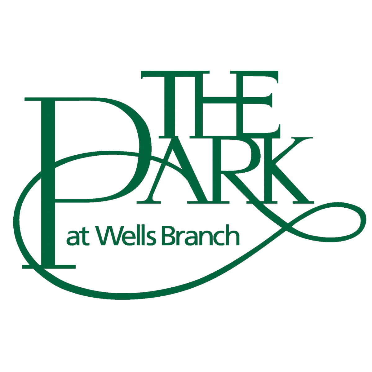 The logo for The Dark at Wells Branch.