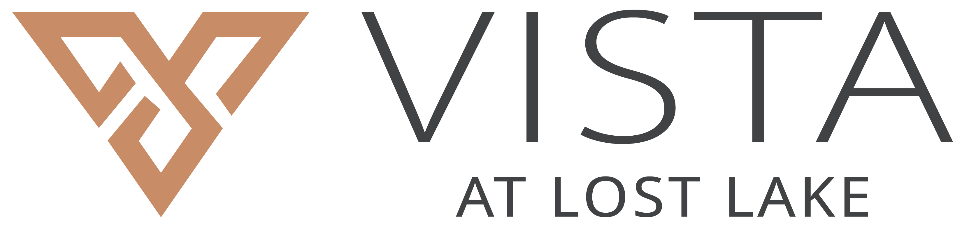 A logo with the text "Vista at Lost Lake" is displayed.
