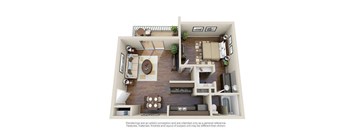 A1 Floor Plan  at Creek on Calloway, Richland Hills, Texas