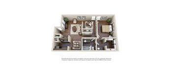 A3 Floor Plan  at Creek on Calloway, Richland Hills, TX