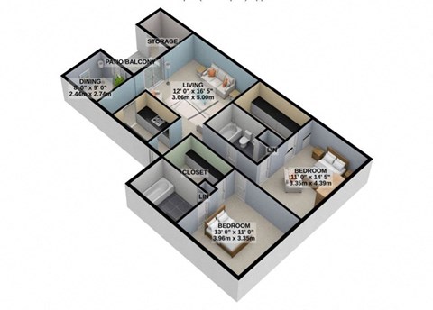 plan 455 sq ft