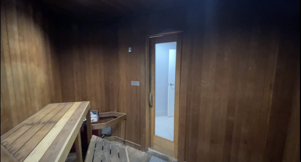 Sauna at Augusta Court Apartments, Houston, TX