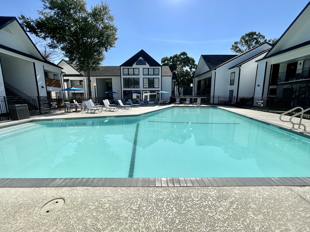 take a dip in our resort style pool  at 2151 Kirkwood, Houston, Texas