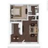 Casa De Jerardo 1 Bed Floor Plan