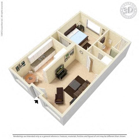 Palm Central South Apartments 1 bedroom