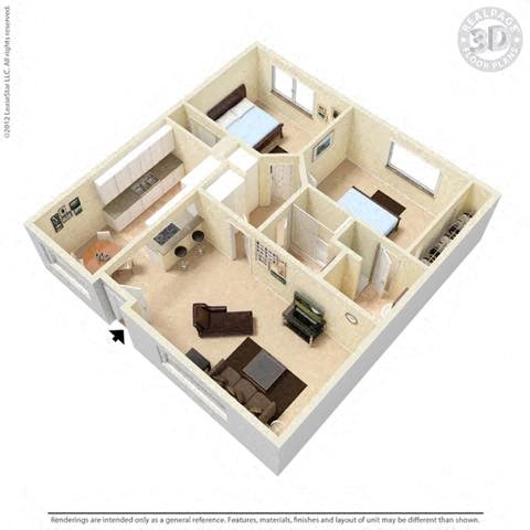 Palm Central South Apartments 2 bedroom