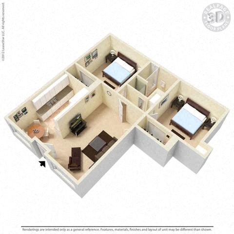 Palm Central South Apartments 2 bedroom