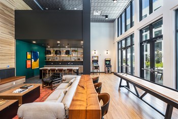 clubroom with kitchen, tv and games - Photo Gallery 2