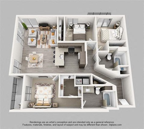 915 N La Brea Avenue Studio-3 Beds Apartment for Rent - Photo Gallery 57