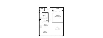 One bedroom junior