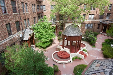 Grand Concourse courtyard