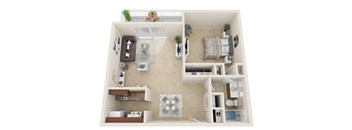 1 Bed/1Bath