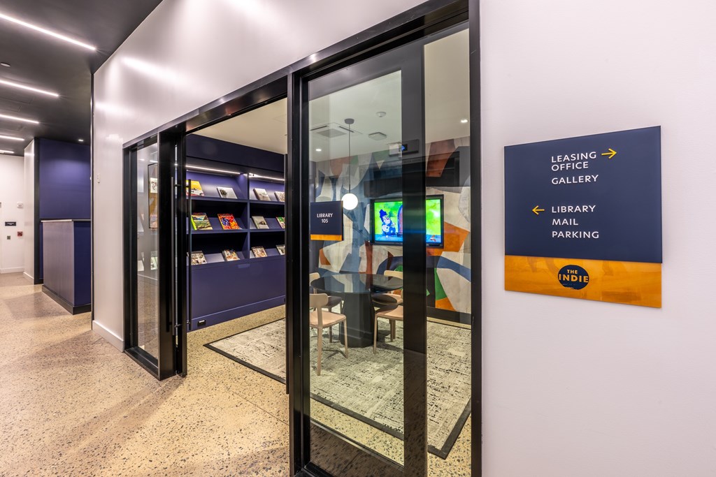 Library View at The Indie, Boston, 02134  