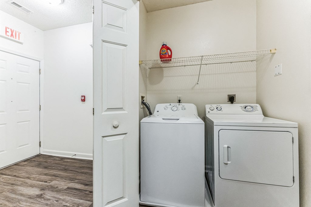 our apartments have a spacious laundry room with washer and dryer  at Cumberland Crossing, Cumberland, 02864