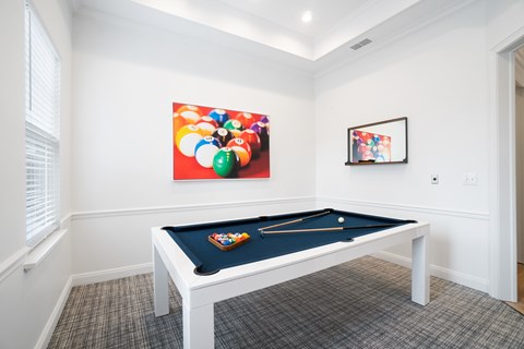 Harbor Village at The Commons billiards table