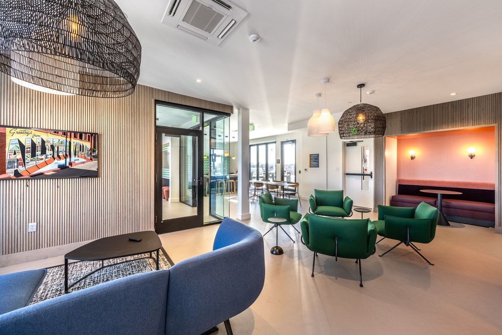 Community Room at The Indie, Boston Massachusetts  