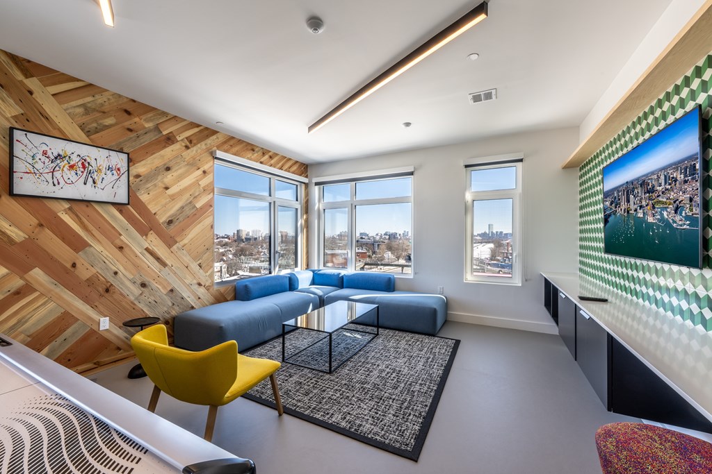 Lounge With TV at The Indie, Massachusetts  