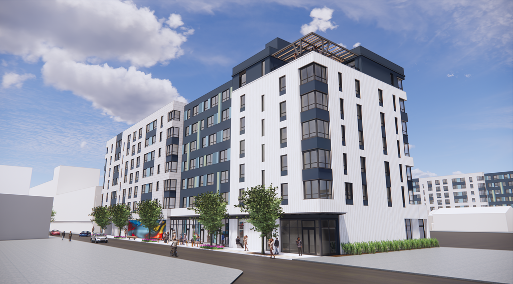 The Indie exterior of the building