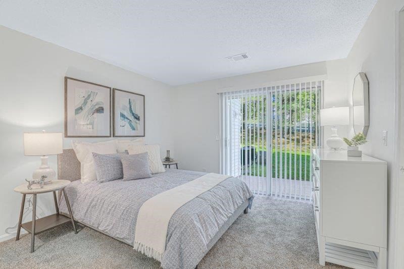 2 BED - 1 BATH | Master Bedroom at Town Walk at Hamden Hills, Connecticut