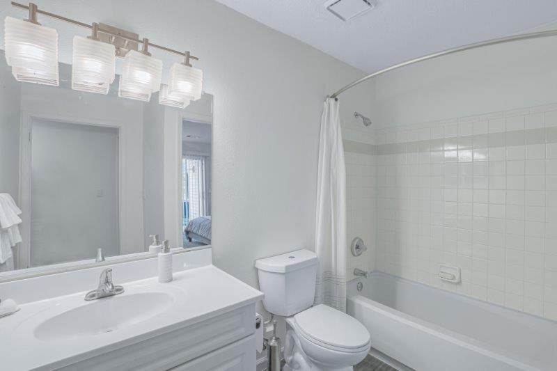 Bathroom with toilet at Town Walk at Hamden Hills, Connecticut