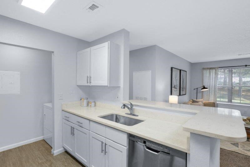 2 BED - 1 BATH | Kitchen at Town Walk at Hamden Hills, Connecticut