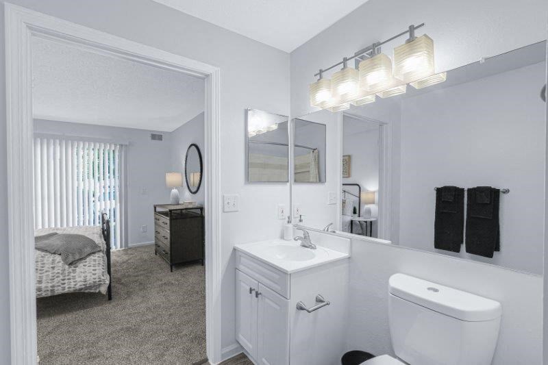 Bathroom at Town Walk at Hamden Hills, Hamden, CT