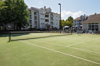 Full Sized Tennis Court at Town Walk at Hamden Hills, Connecticut, 06518