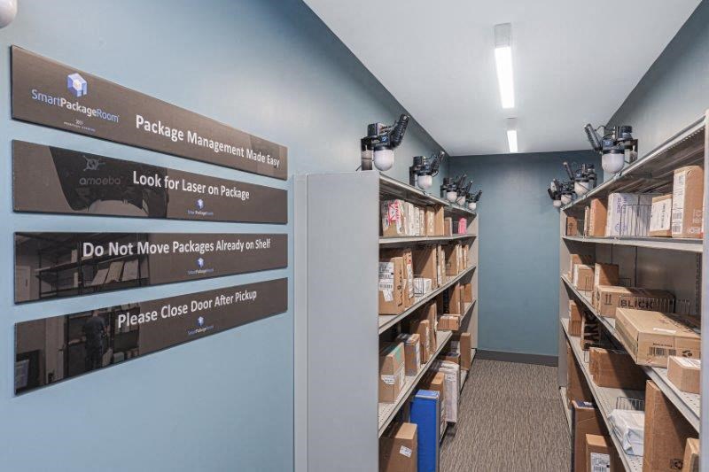 Smart Package Room at Town Walk at Hamden Hills, Connecticut