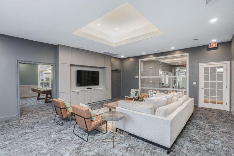 Movie Room - East Clubhouse at Town Walk at Hamden Hills, Connecticut