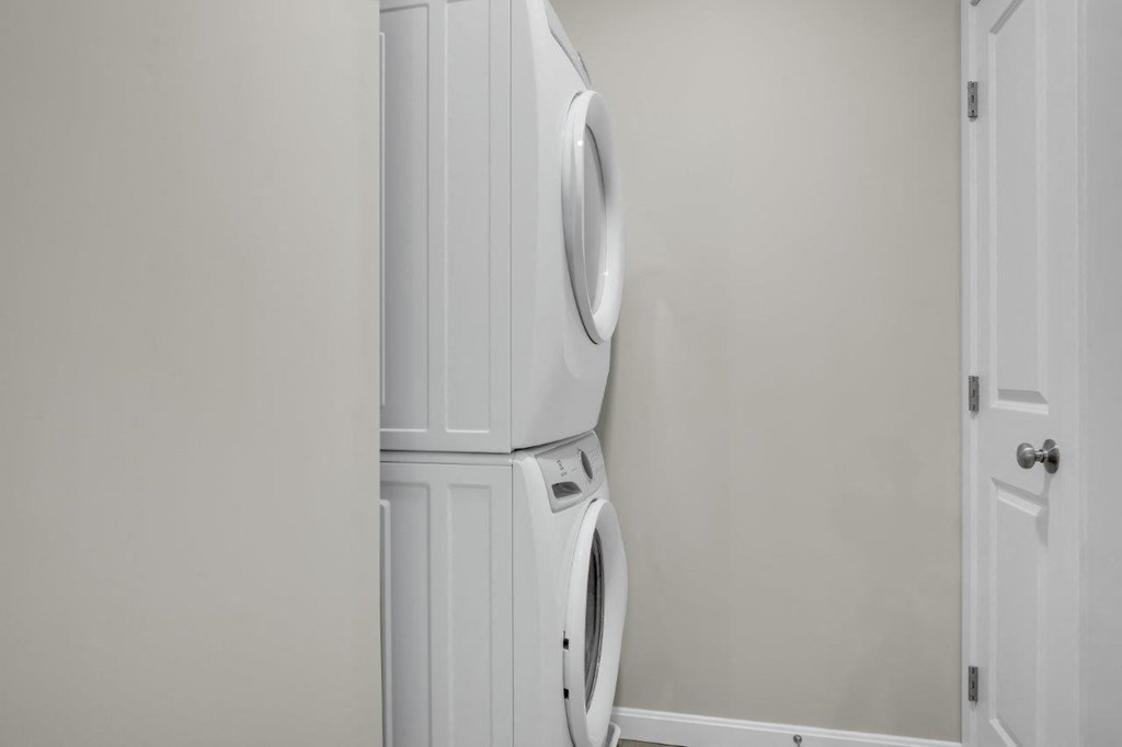 Washer & Dryer at 21 East Apartments, North Attleboro, Massachusetts