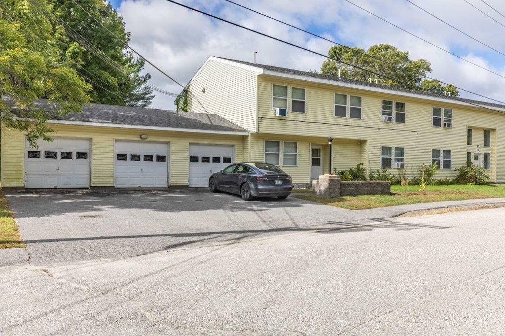 Garage Parking at Haven South Apartments in Brunswick, ME