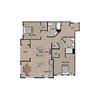 A-2B Floor Plan A-2B Floor Plan at 21 East Apartments, Massachusetts, 02760