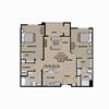A-2H Floor Plan A-2H Floor Plan at 21 East Apartments, North Attleboro, MA