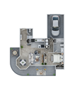1 BED - 1 BATH | A