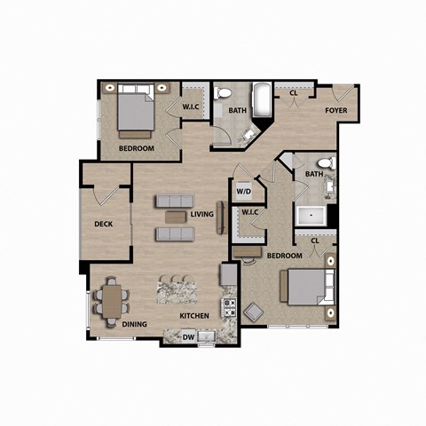 2 Bedroom | 2 Bath