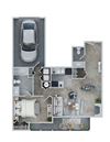 1 BED - 1 BATH | B