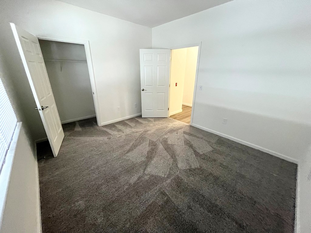 Renovated bedroom at Cumberland Crossing, Cumberland, RI, 02864