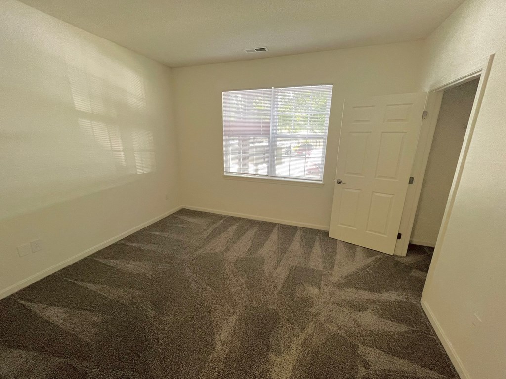 Renovated bedroom at Cumberland Crossing, Cumberland, RI, 02864