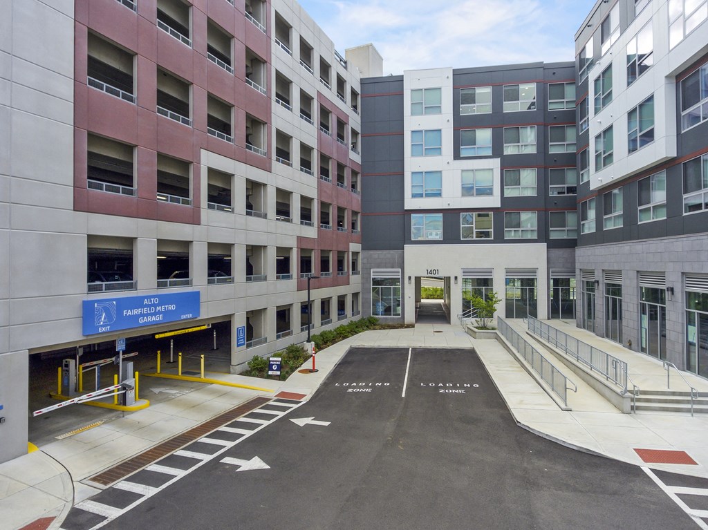 ALTO FAIRFIELD PARKING GARAGE ENTRANCE