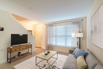 Modern Living Room at Windsor Terrace, Hooksett, 03106